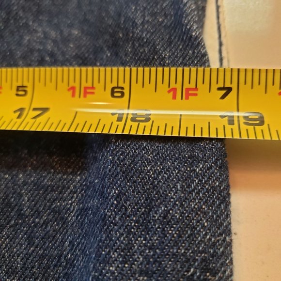 Denim Dress size Medium pockets blue - Picture 12 of 12